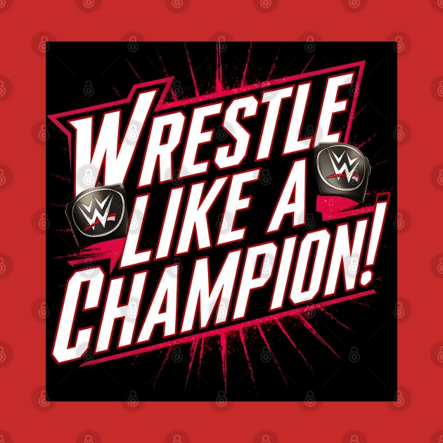 WWE "Wrestle Like A Champion" by RazorDesign234