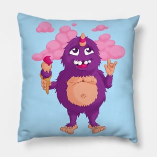 Ice Cream Monster Pillow