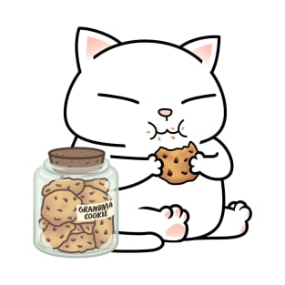 Chubby Cat Cookie T-Shirt