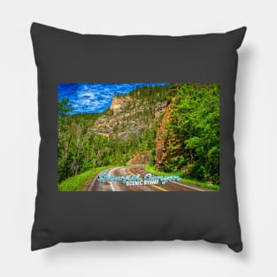 Spearfish Canyon Scenic Byway Pillow