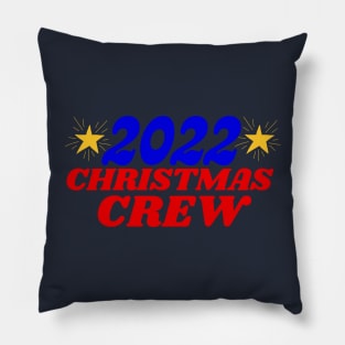2022 Christmas Crew Retro Pillow