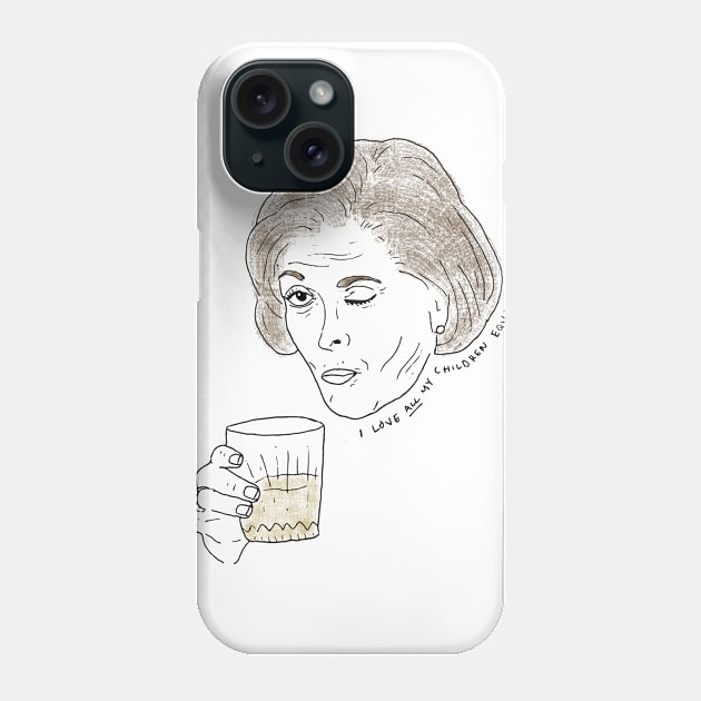 I love all my children equally. Phone Case by whos-morris