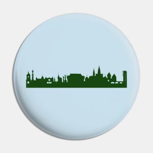 CONSTANCE skyline in forest green Pin