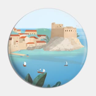 Dubrovnik city Pin