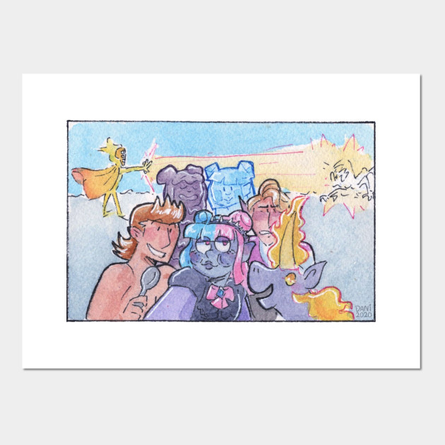 Trinyvale Finale Watercolor Naddpod Poster Und Kunst Teepublic De Check out inspiring examples of naddpod artwork on deviantart, and get inspired by our community of talented artists. teepublic