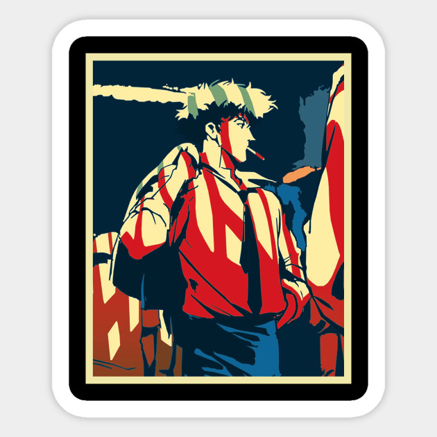 Get Wallpaper Retro Art Spike Smoking Cowboy Anime Bebop T Shirt Cowboy Bebop For iPhone