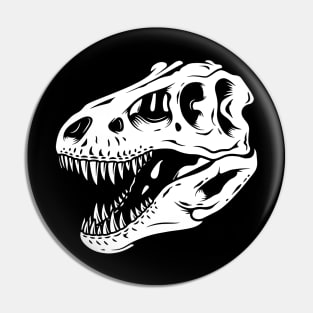 T-Rex Skull Pin