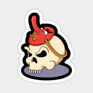 Kitsune oni mask Magnet