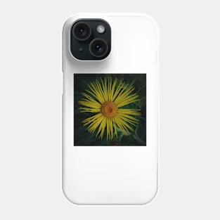 Yellow and Orange Elecampane Phone Case