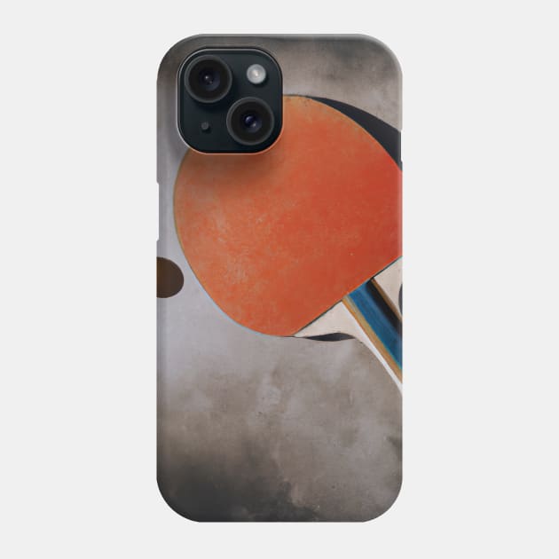 Table Tennis Racket Phone Case by maxcode