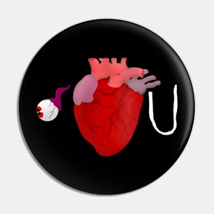 Grim Love Pin