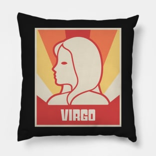 Virgo – Vintage Astrology Zodiac Sign Pillow