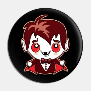 Kawaii Little Red Vampire Pin