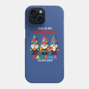 Gnomes. This is my Christmas Pajama Colors shirt. Gnomies Phone Case