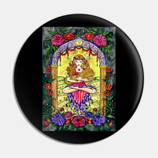 Virgo (Mother Earth). Zodiac Design. Pin