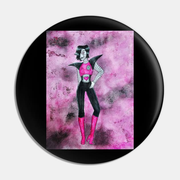 Mettaton EX Pin by MxMelmelB