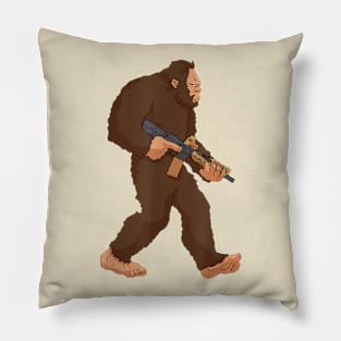 Bigfoot Second Amendment Pillow