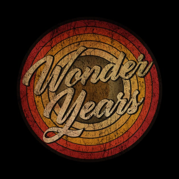 arjunthemaniac, circle retro faded The Wonder Years by arjunthemaniac