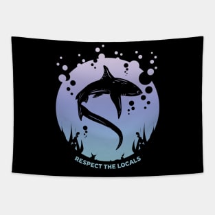 Respect the Locals - Shark conservation Tapestry