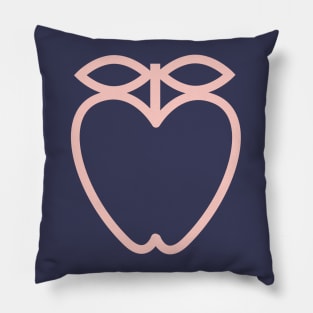 Pink Apple Pillow