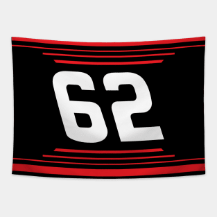 Anthony Alfredo #62 2024 NASCAR Design Tapestry