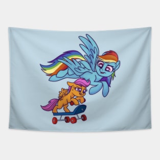 Rainbow Dash Scootaloo Tapestry