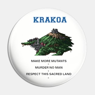 Island Habitat Pin