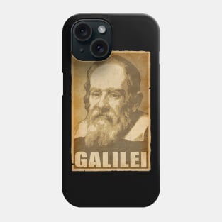 Galileo Galilei Propaganda Poster Pop Art Phone Case