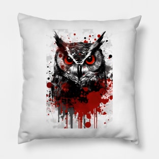 Western Screech Owl Pillow