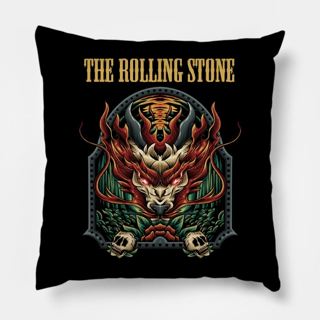 THE ROLLING STONE BAND Pillow by kuzza.co