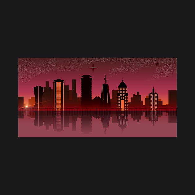 Nairobi Skyline by MarciLustra