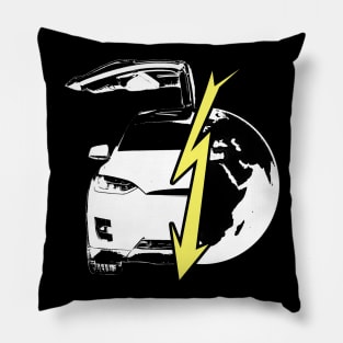 Tesla model x Pillow