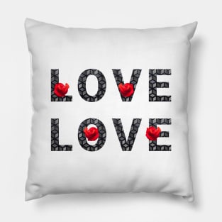 Love Love For Girls Pillow
