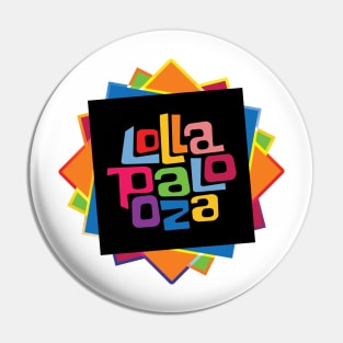 Lollapalooza music festival Pin