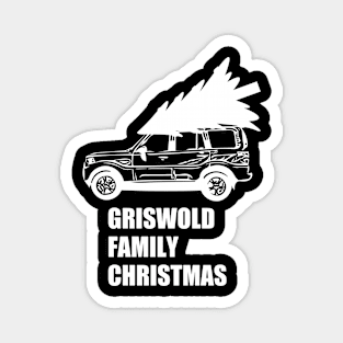 Griswold Family Christmas (White) - Christmas Vacation Magnet