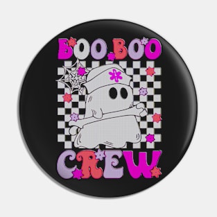 cute boo boo crew ghost paramedic emt ems nurse pumpkin halloween Pin