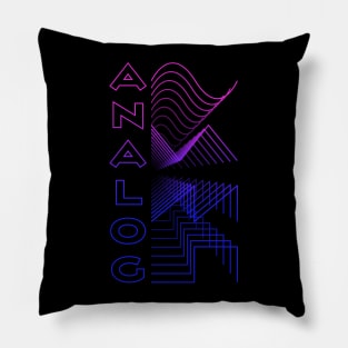 Analog Waveform Digital Analog Design Modular Gift Pillow