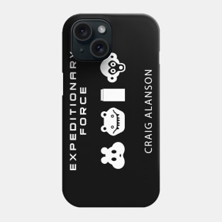 ExForce Icons in white Phone Case