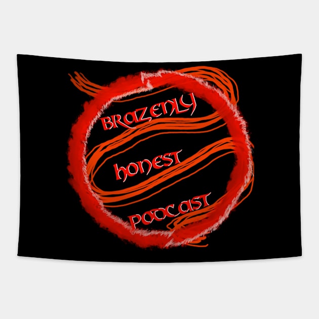 Brazenly Honest Podcast Tapestry by AnxZenity_Podcast