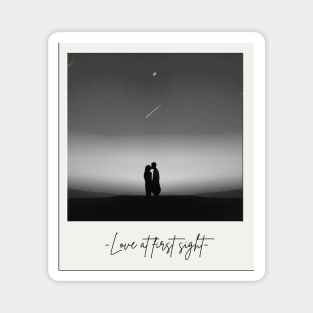 Romantic Romance Couple love at first sight Magnet