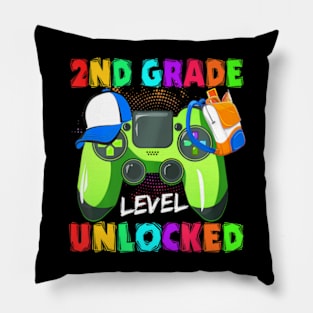 2Nd Grade Level Unlocked Back To School Supplies Pillow