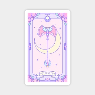 Strength - Pastel Tarot Magnet