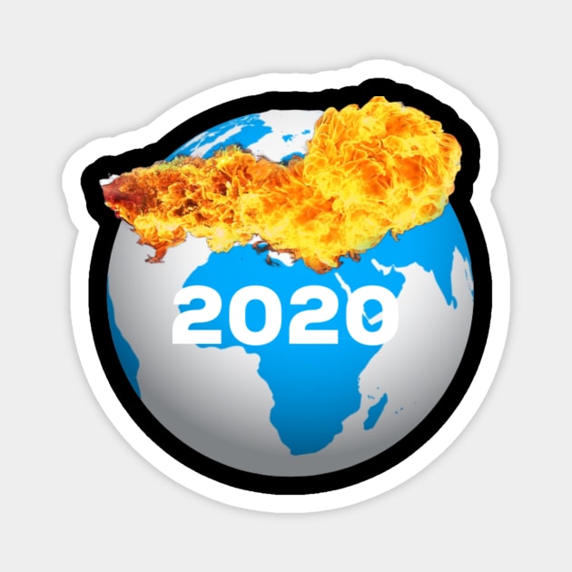 2020 Worst Year Ever Magnet by Graffix