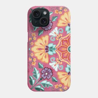 Garden Mandala - rose Phone Case