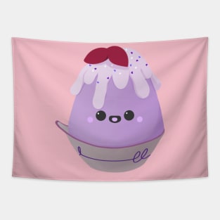 Cute little Purple Kakigõri Tapestry