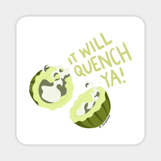 Drink Cactus Juice Avatar the Last Airbender Quote Magnet by jacqstoned