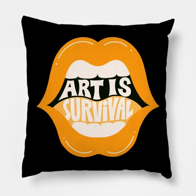 Artis survival Pillow by melvavita