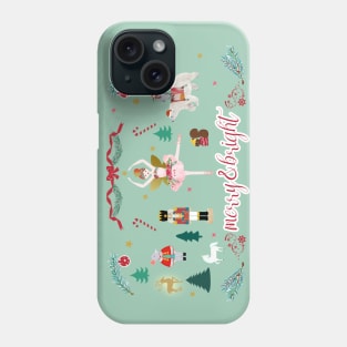 Cute Nutcracker Ballett xmas Phone Case