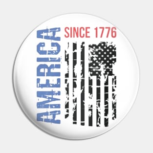 4th of July Pin