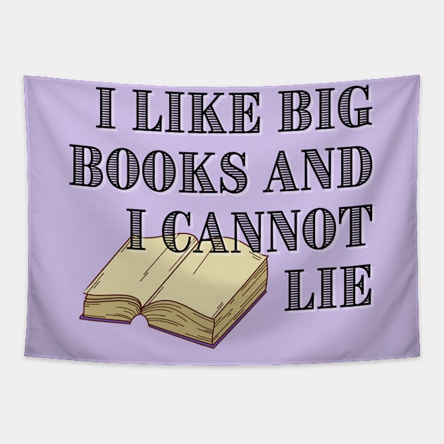 I Like Big Books And I Cannot Lie Tapestry by angiedf28